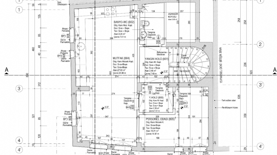 Beyoğlu Kagir Otel Restorasyon Projesi