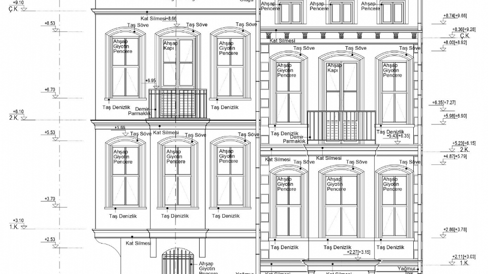 Beyoğlu Kagir Otel Restorasyon Projesi